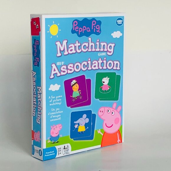 Brand New Disney  Matching Game Disney Peppa Pig For Age 3+ - Picture 11 of 14